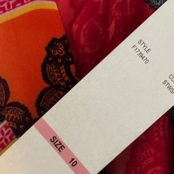 Leslie Fay Y2K NWT Sleeveless Multicolor Bohemian Maxi Dress - Picture 5 of 6